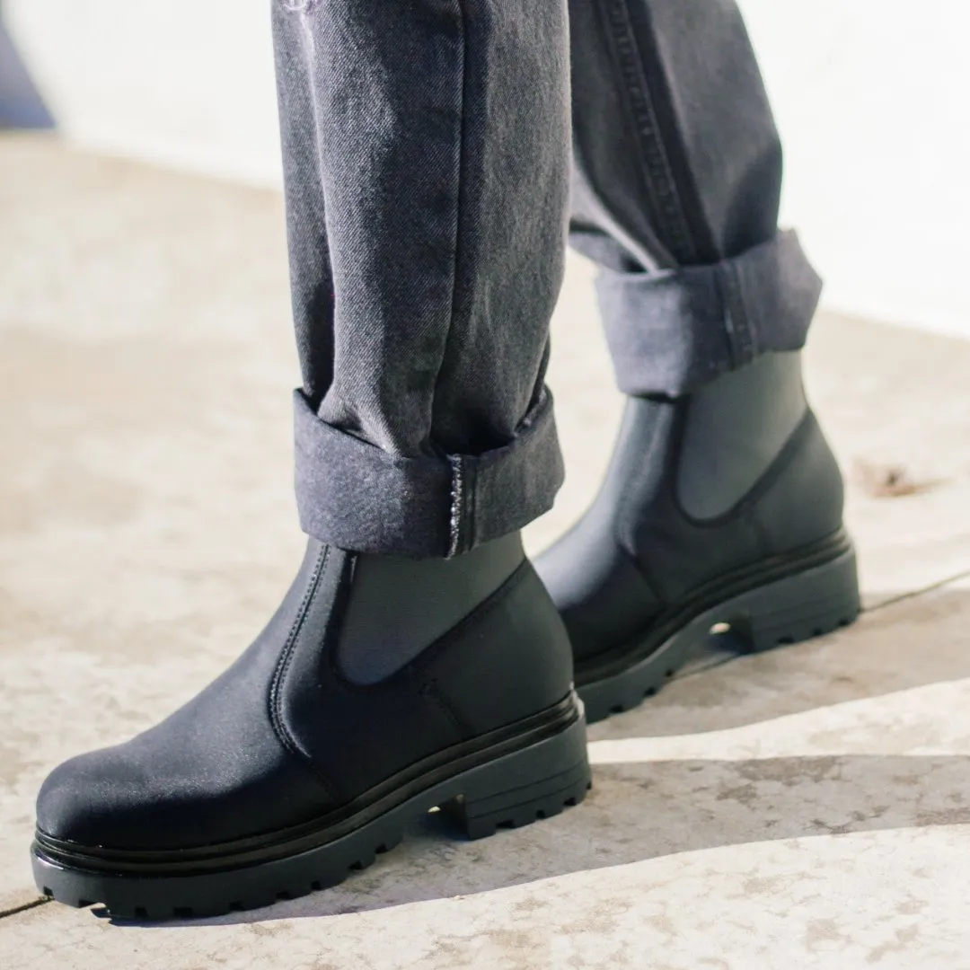 OTBT: INHABITER in Black Cold Weather Boots SALE