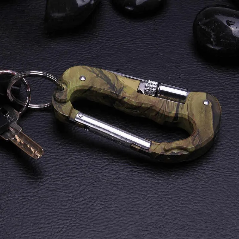 Outdoor Camouflage Multifunctional Carabiner