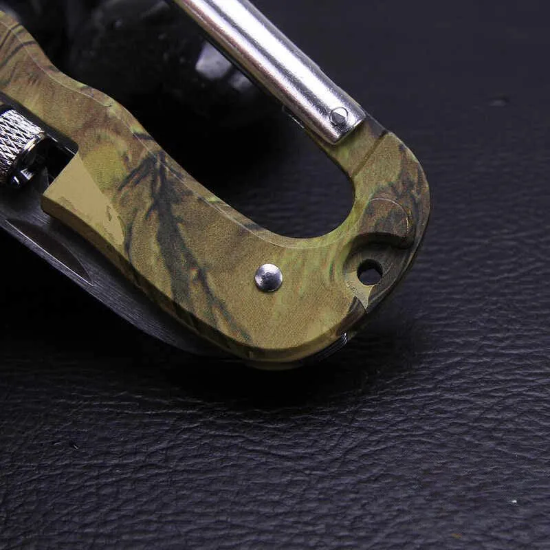 Outdoor Camouflage Multifunctional Carabiner