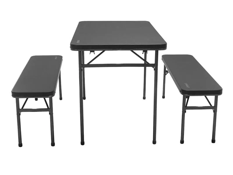 Oztrail  Ironside 3 Piece Picnic Set  FTA-IRPS-D Black