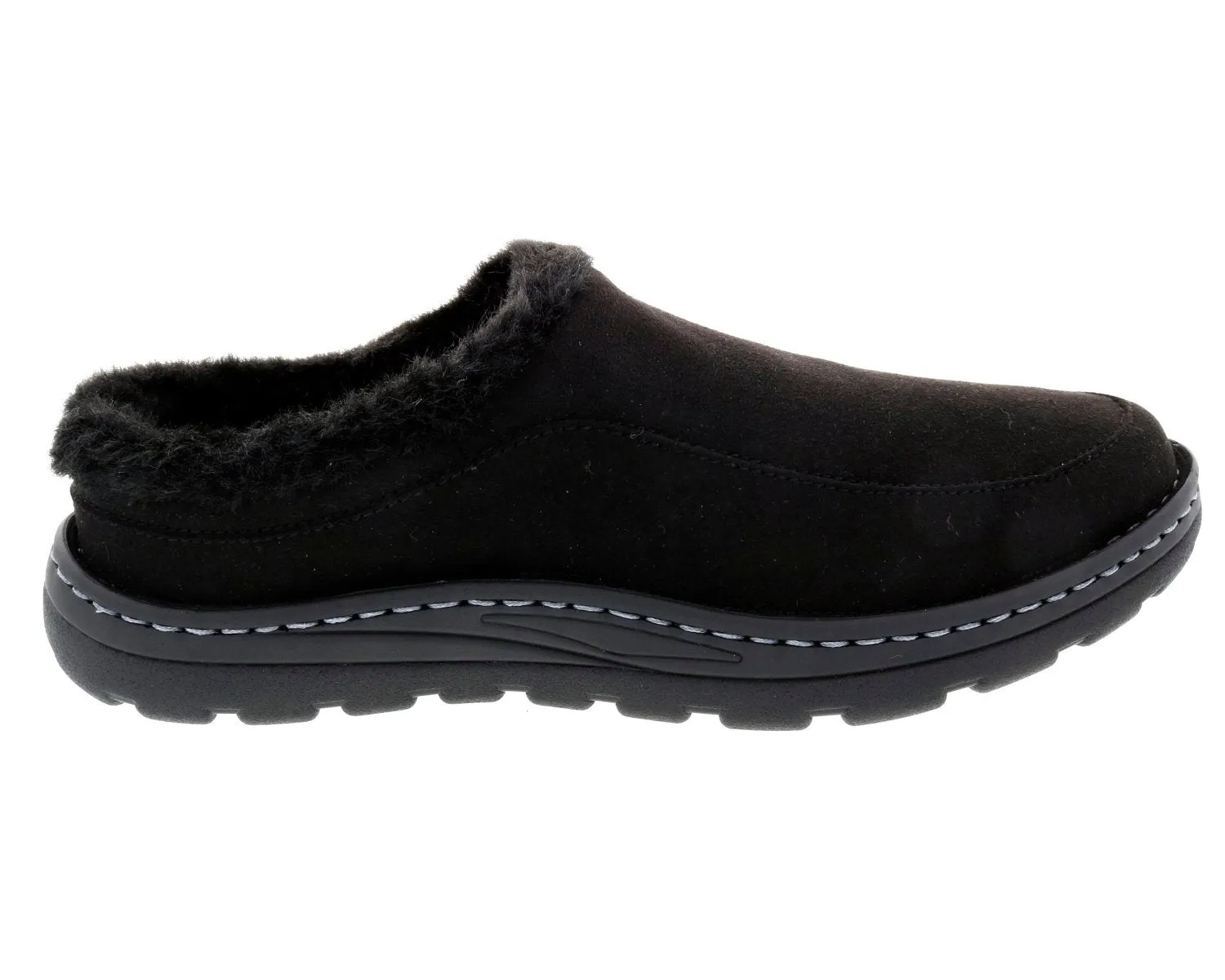 PALMER Black Microsuede