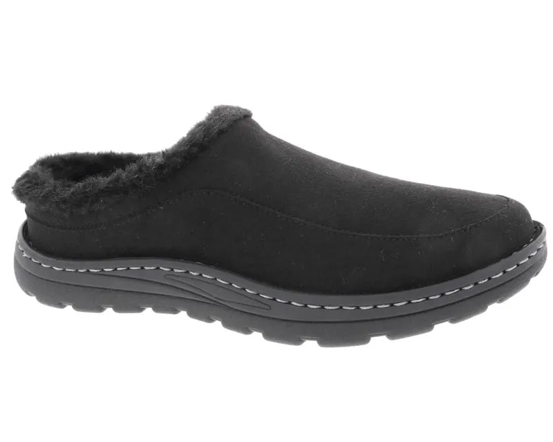 PALMER Black Microsuede