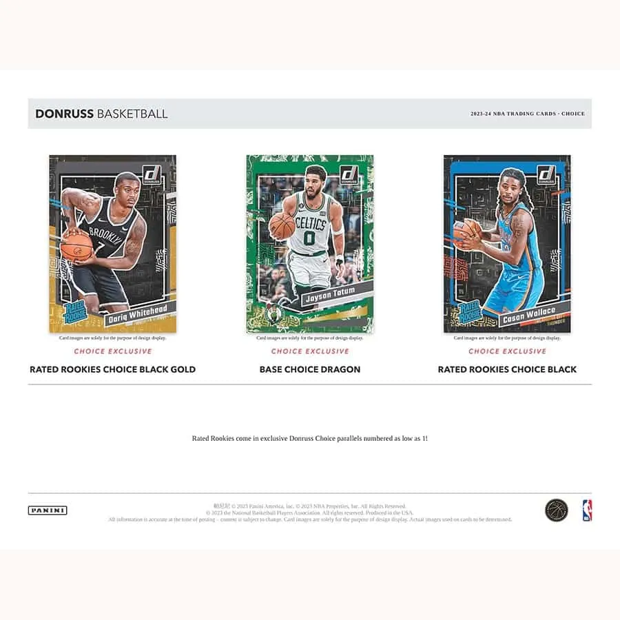 Panini Donruss NBA Basketball 2023/24 - Choice Hobby Box