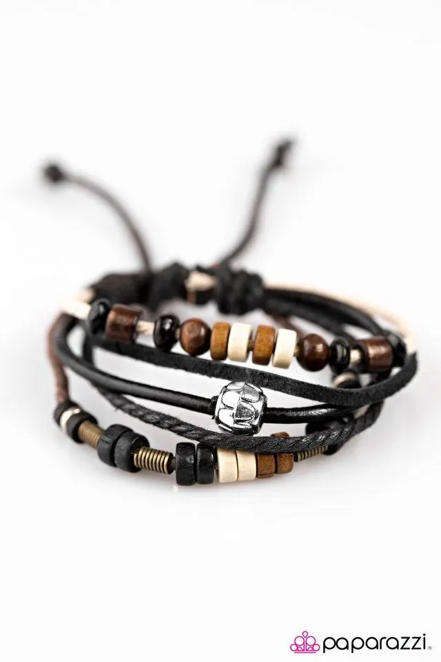 Paparazzi - Gulf Breeze - Brown Urban Bracelet