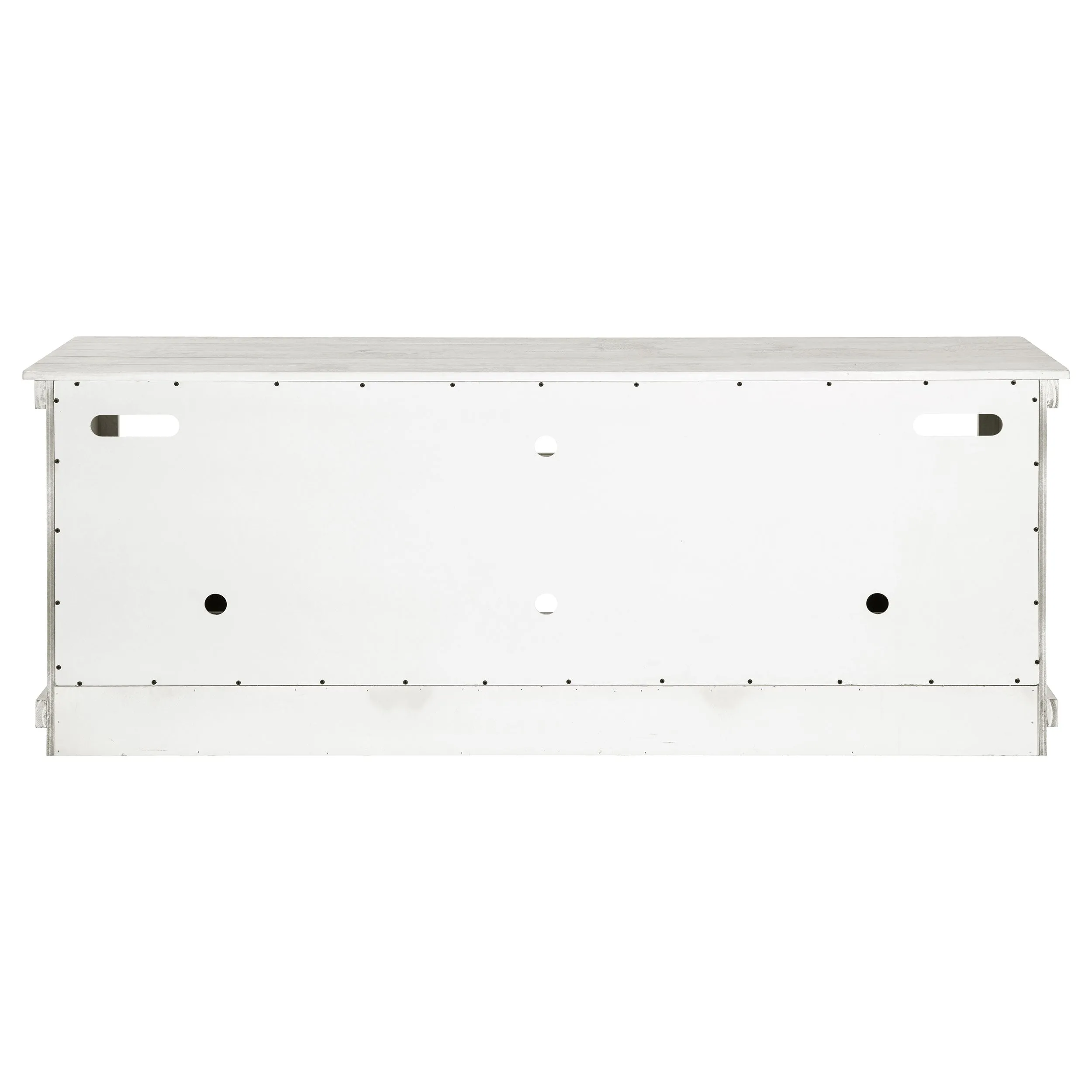 Payne 70-inch TV Stand Media Console Distressed White