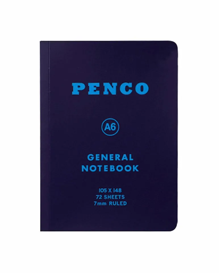 Penco Soft Notebook A6 NAVY