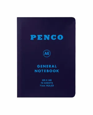 Penco Soft Notebook A6 NAVY