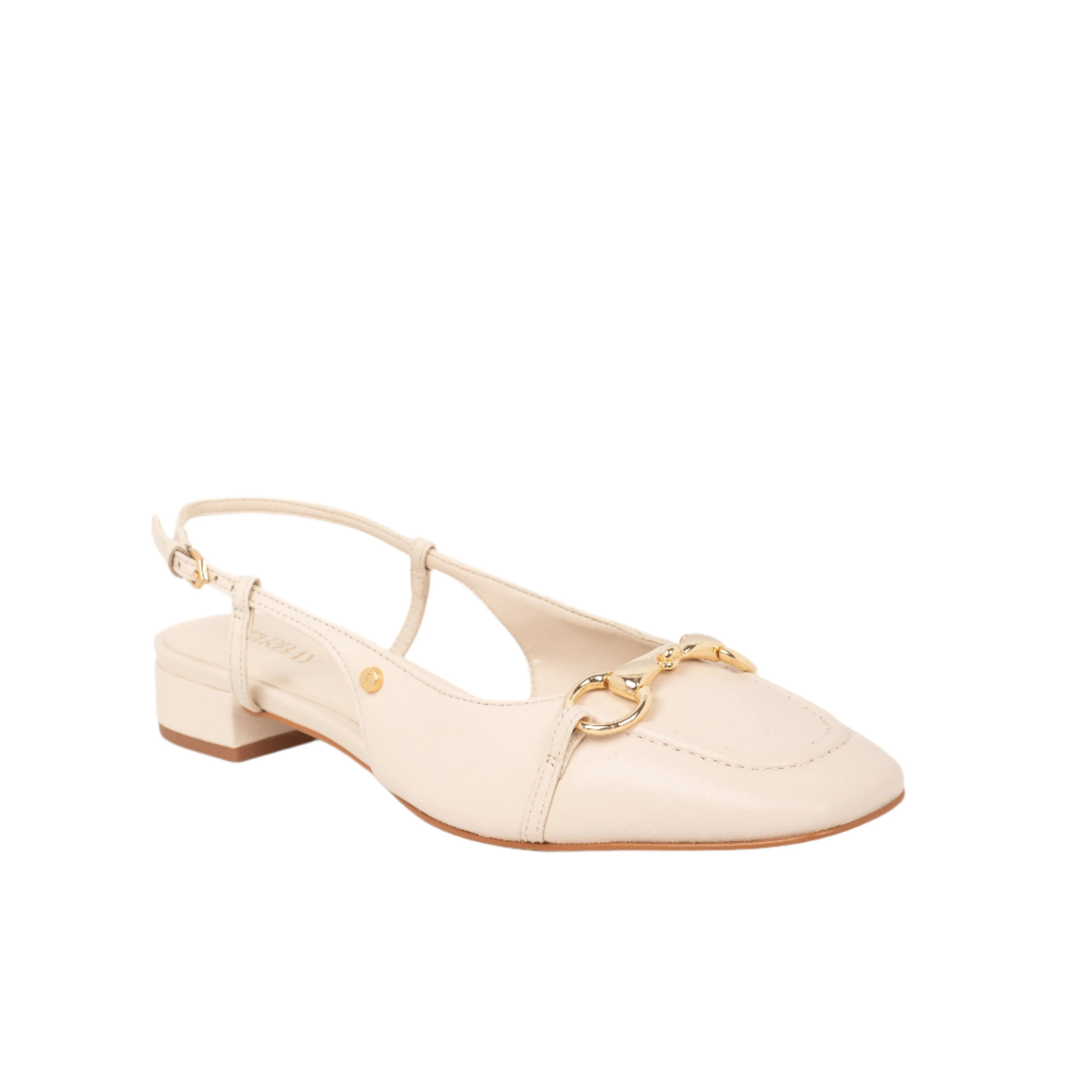 Penelope Sling-Back Pumps - Milk