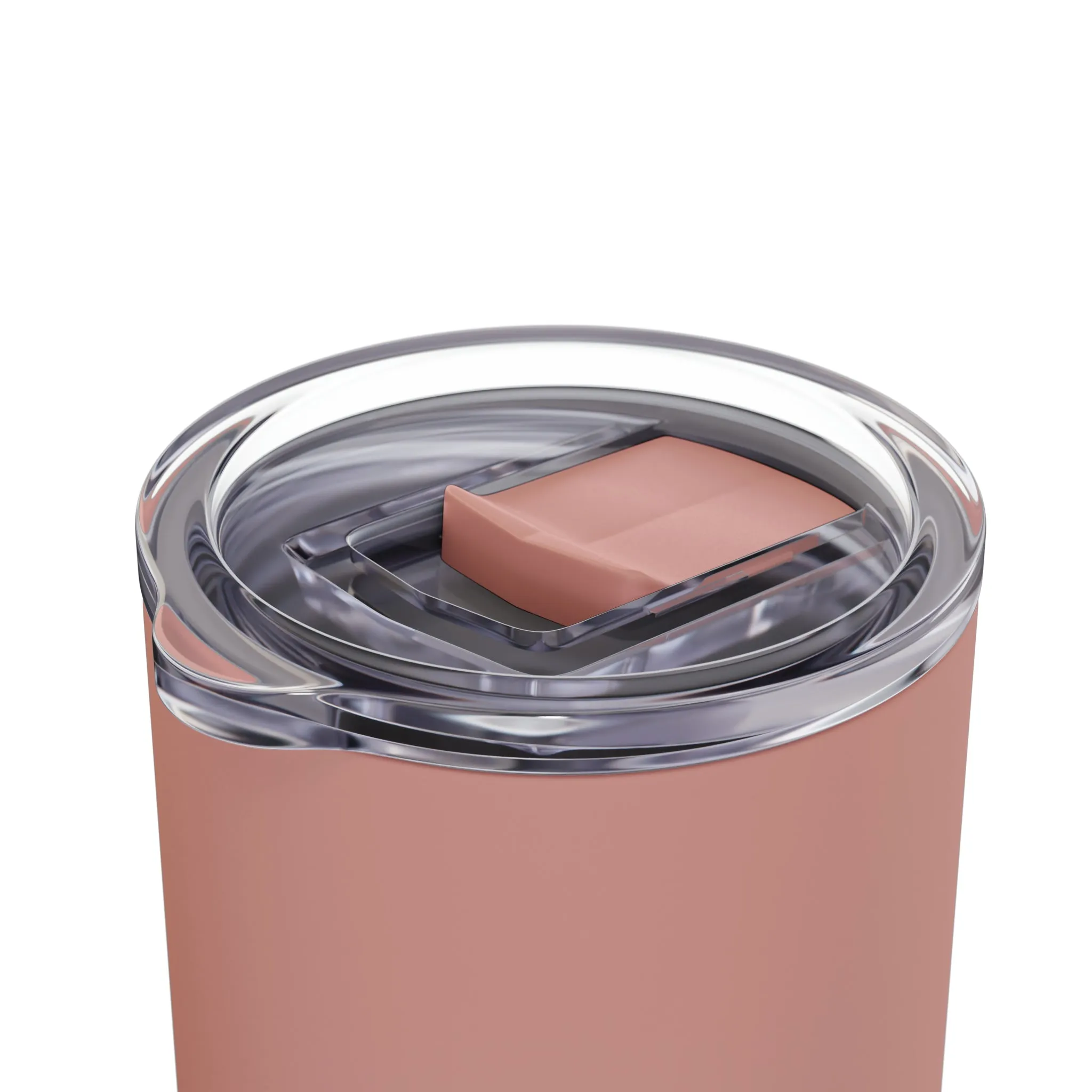 Powered By Coffee Skinny Matte Tumbler