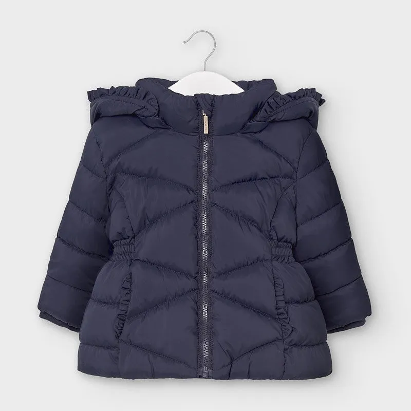 Quilted Navy Jacket 414