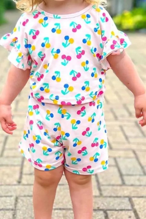 "Cherry Top" Toddler Set