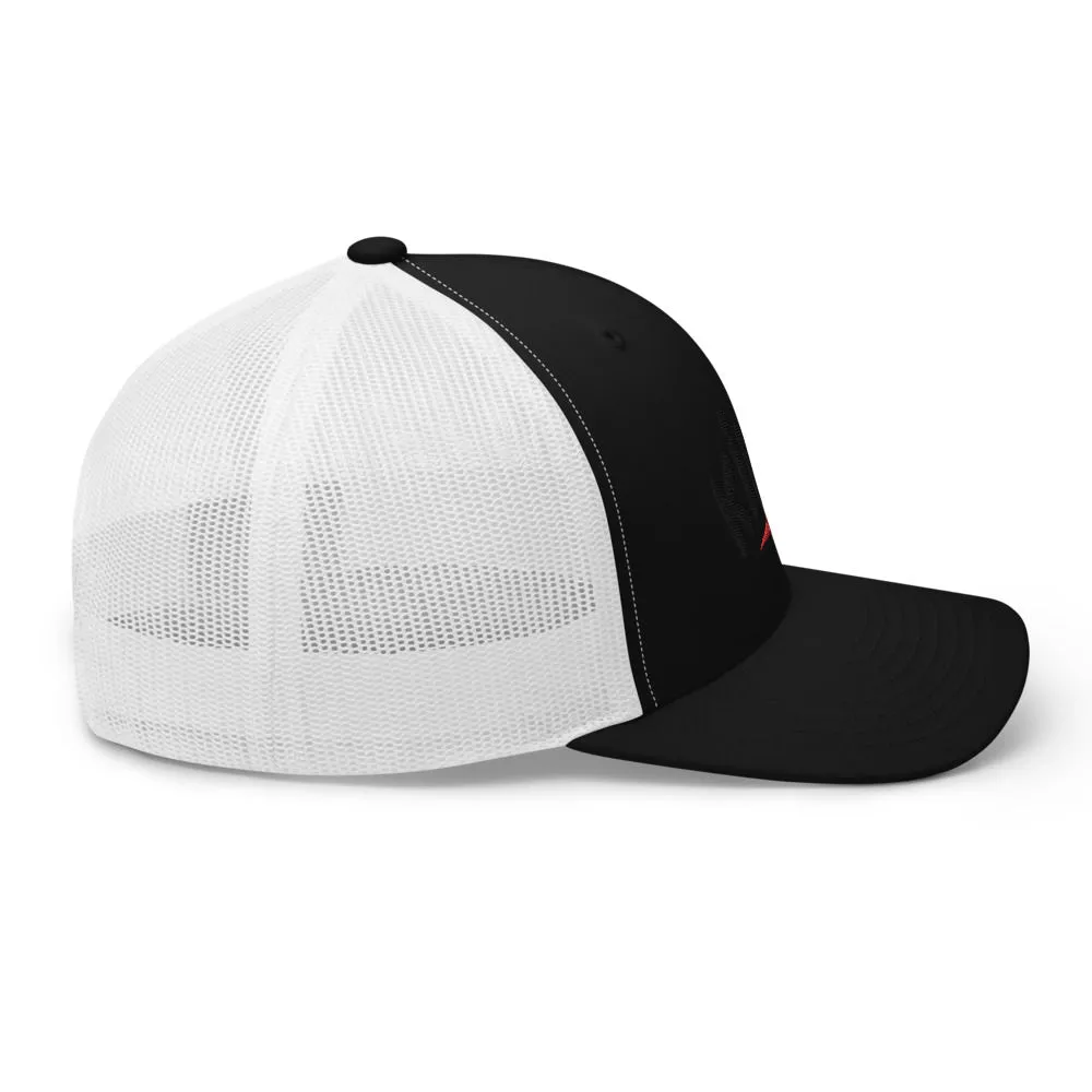 "King" Trucker Cap design by Hero.