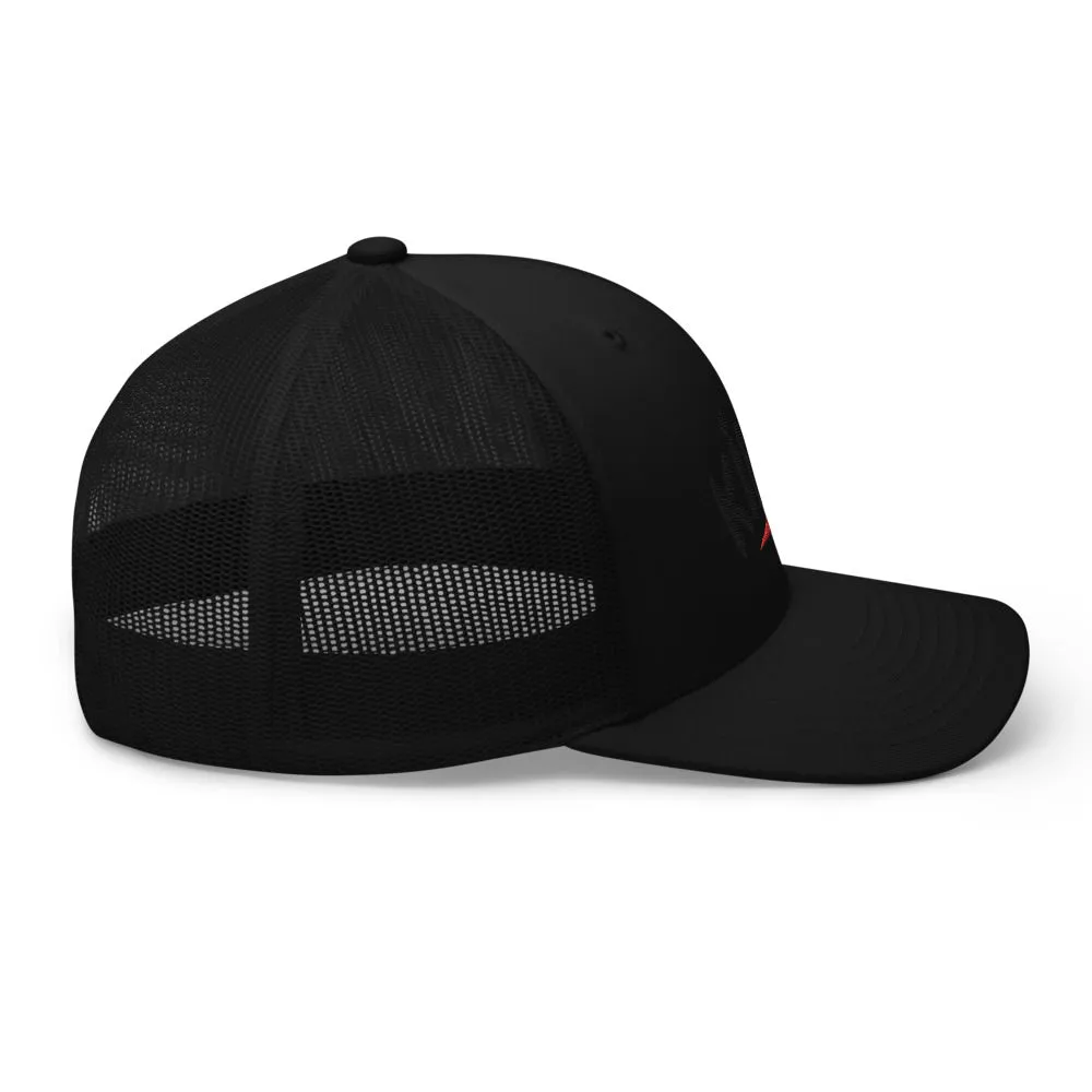 "King" Trucker Cap design by Hero.