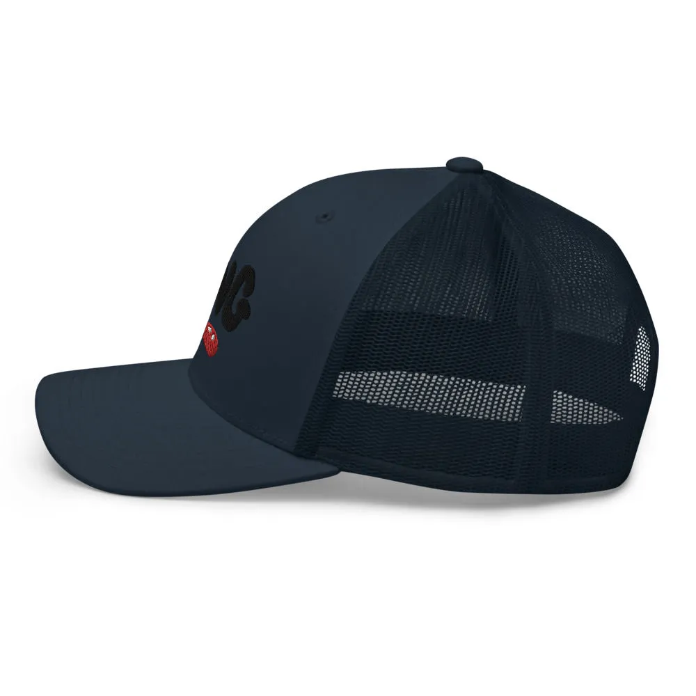 "King" Trucker Cap design by Hero.