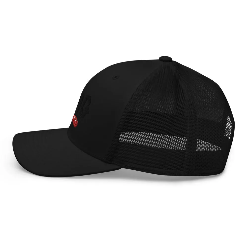 "King" Trucker Cap design by Hero.