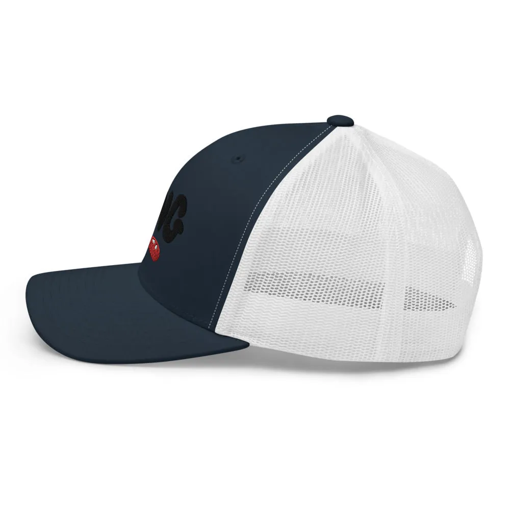 "King" Trucker Cap design by Hero.