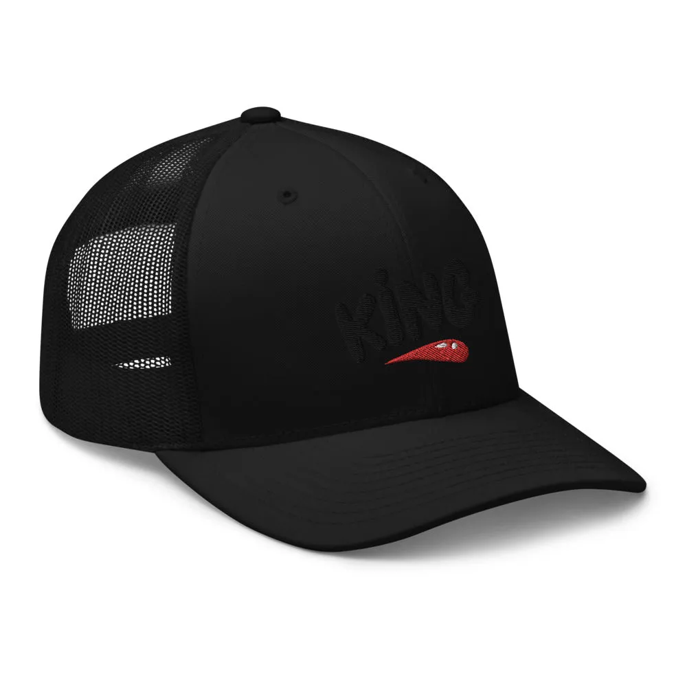 "King" Trucker Cap design by Hero.