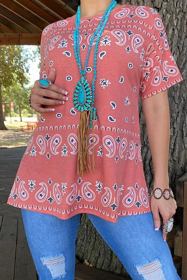 "The Bandana" Top