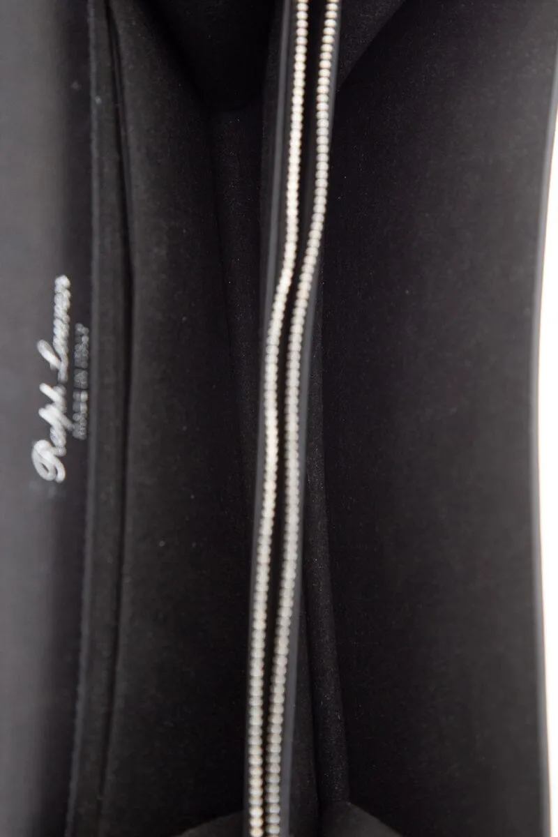 Ralph Lauren Black Patent Leather Handbag