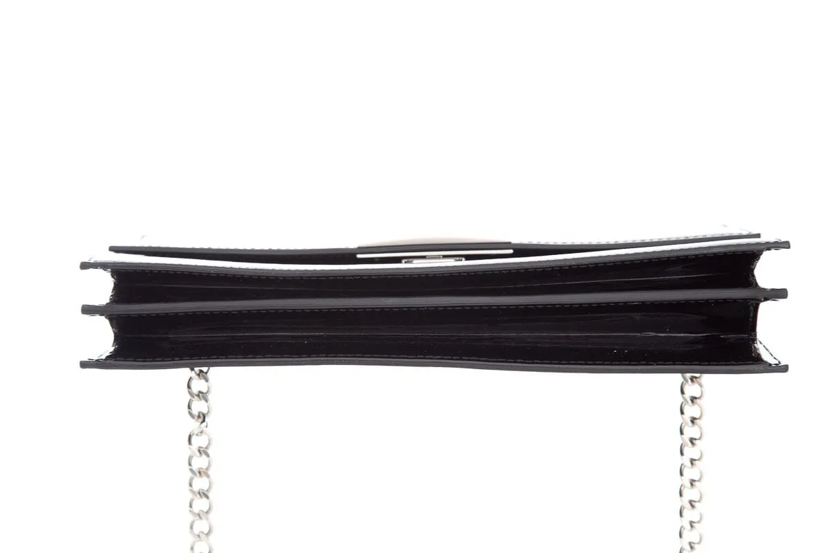 Ralph Lauren Black Patent Leather Handbag