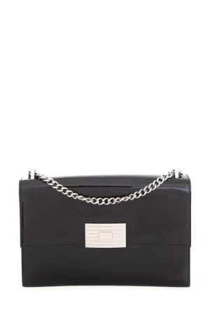 Ralph Lauren Black Patent Leather Handbag