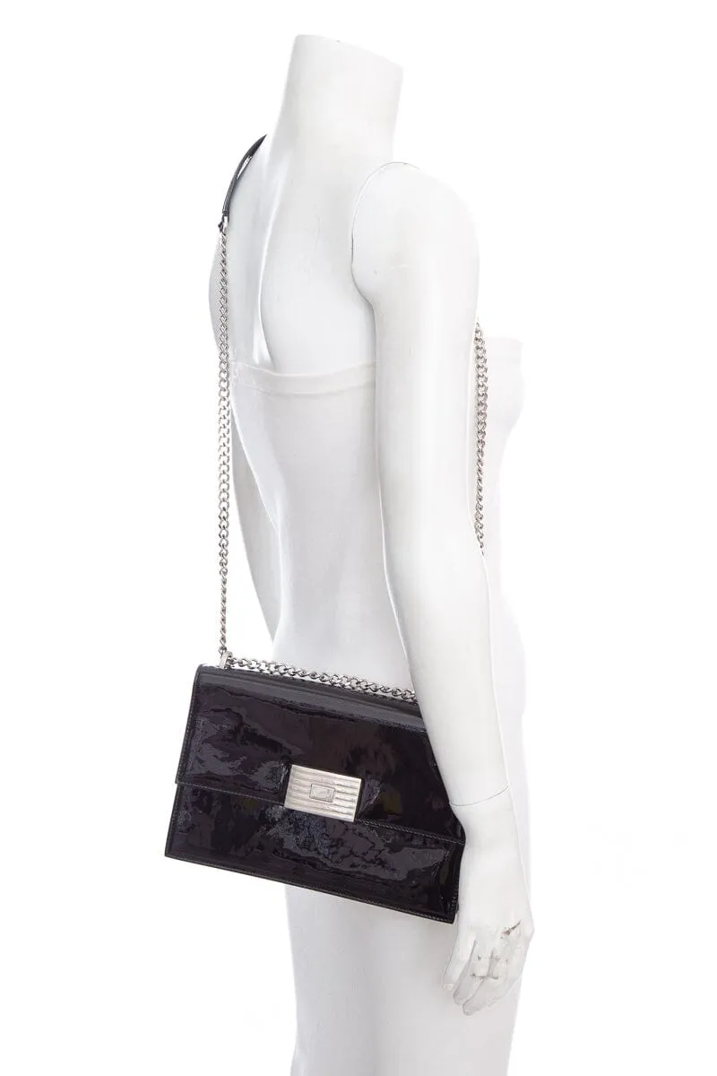 Ralph Lauren Black Patent Leather Handbag