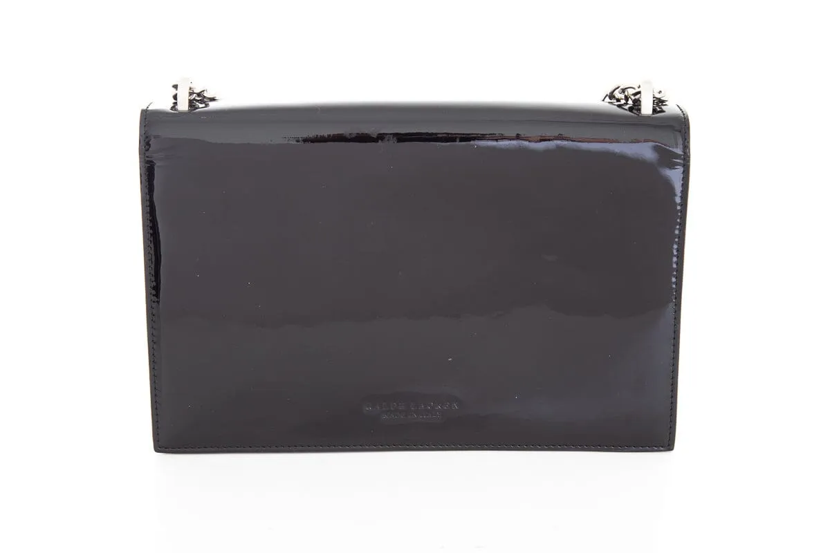 Ralph Lauren Black Patent Leather Handbag