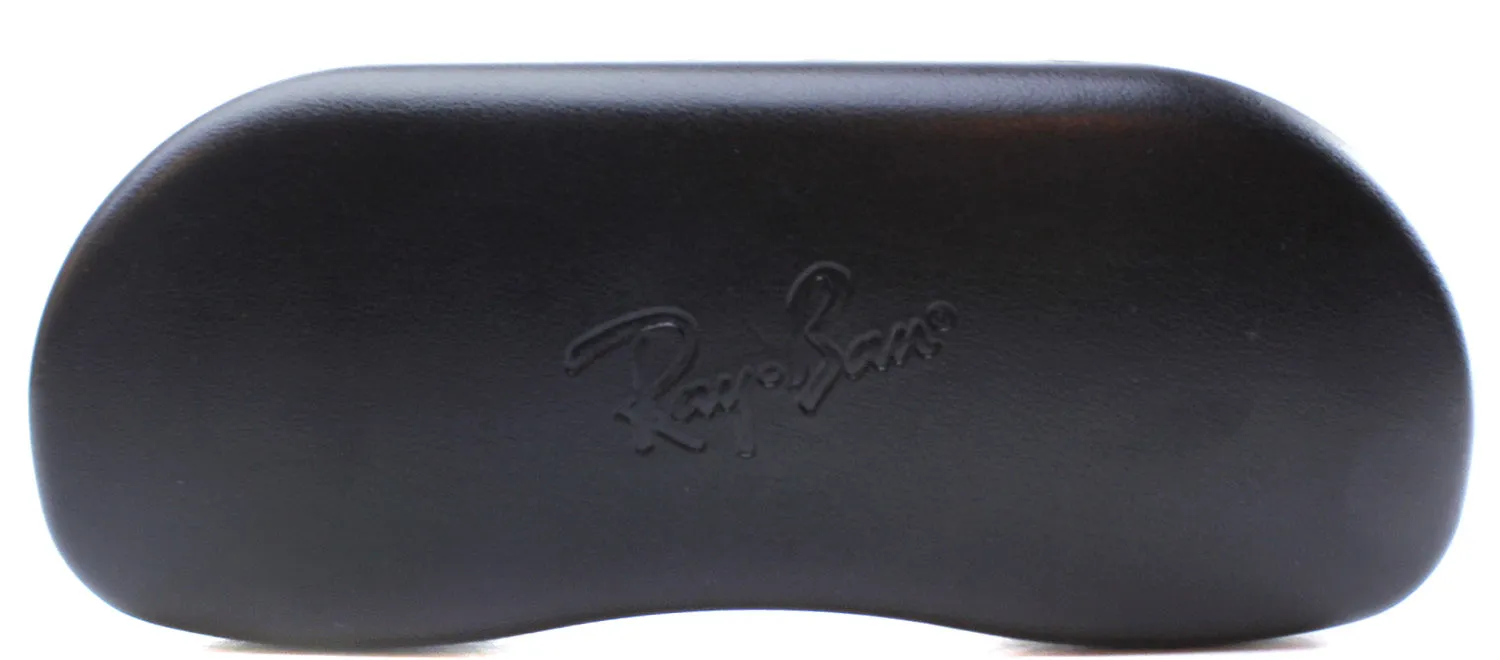 Ray-Ban RX 5228 2000 Rectangle Plastic Black Eyeglasses with Demo Lens