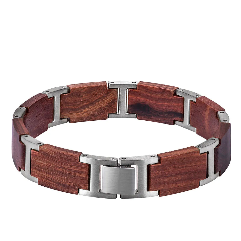 Red & Silver Bracelet