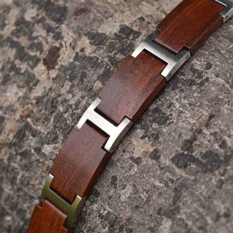 Red & Silver Bracelet
