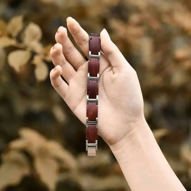 Red & Silver Bracelet