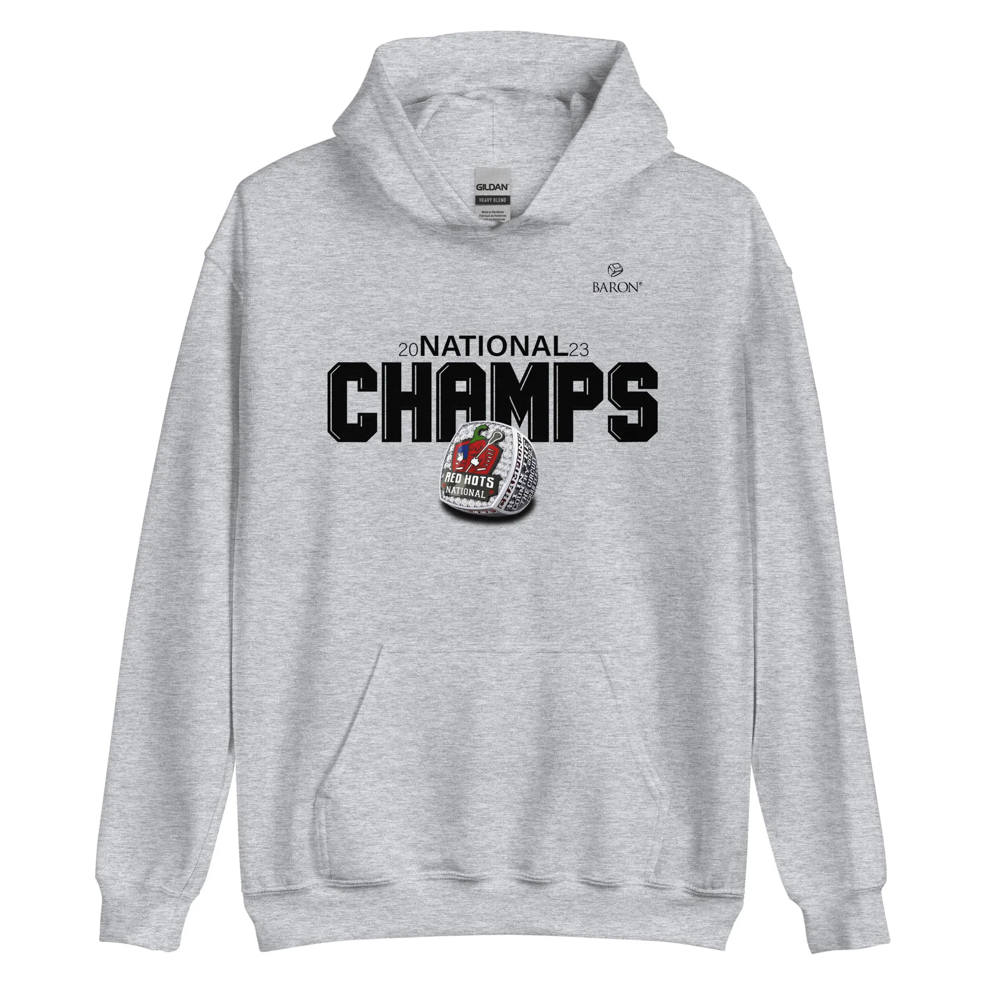 Red Hots National Lacrosse 2023 Championship Hoodie