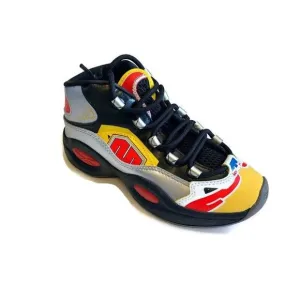 Reebok x Power Rangers Junior Size 2 Question Mid Megazord Allen Iverson GY0589
