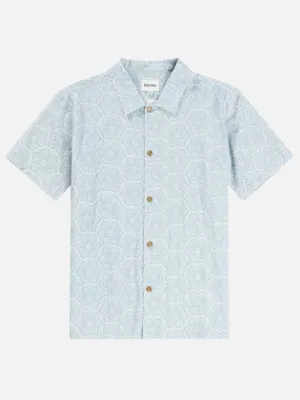Rhythm Vera SS Shirt - Sky