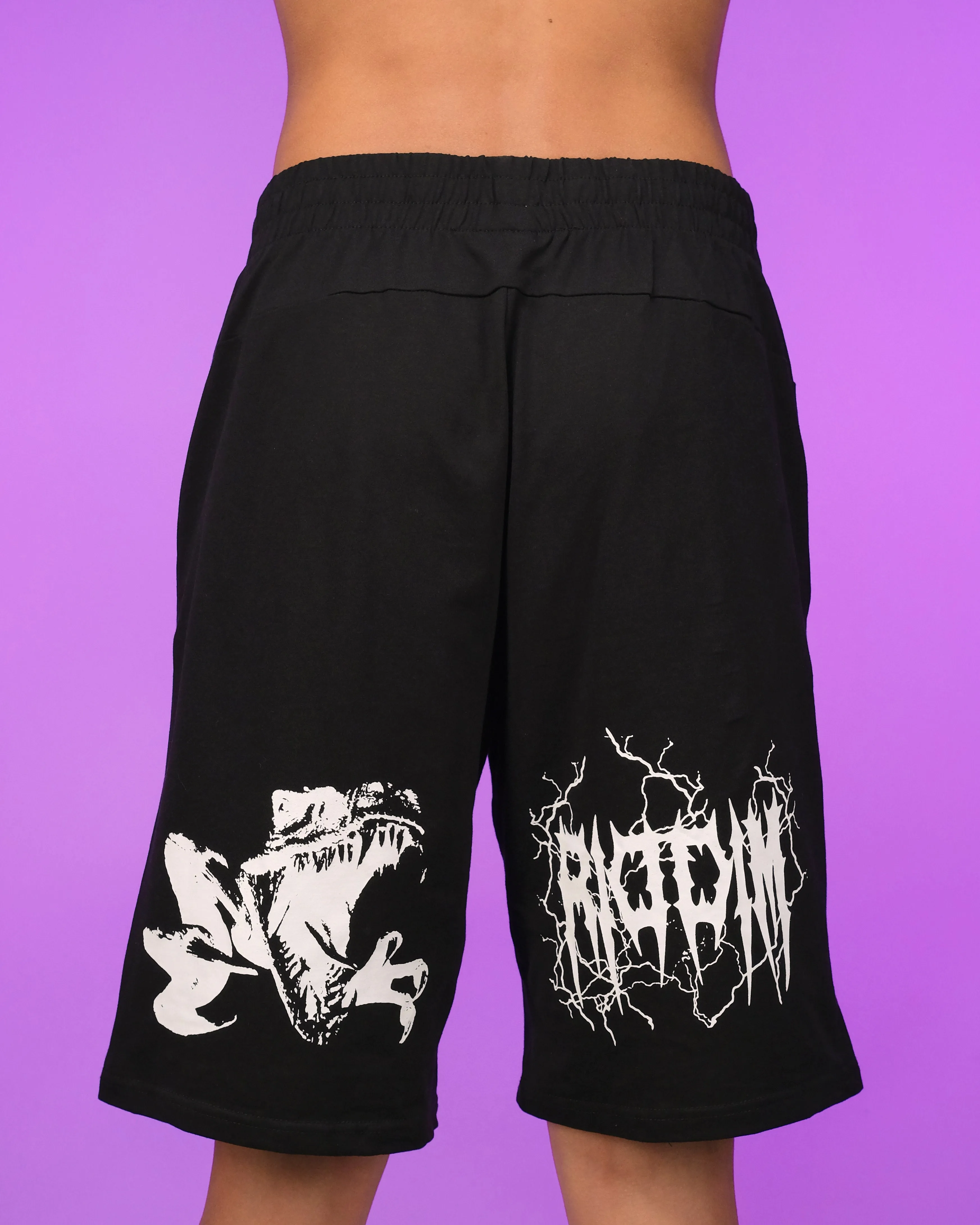 Riddim Forever T-Rex Basketball Shorts