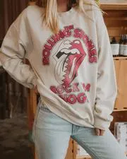 Rock 'Em Hogs Distressed Sweatshirt