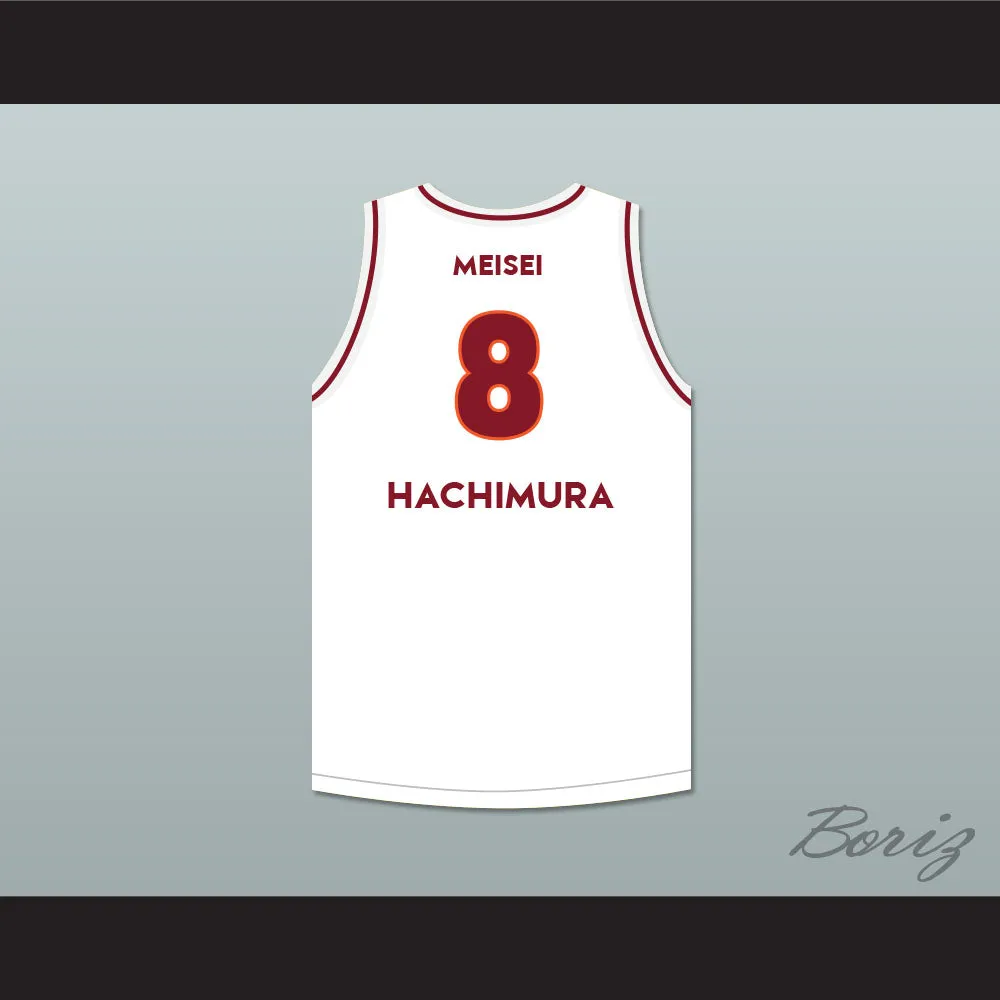 Rui Hachimura 8 Meisei High School White Basketball Jersey 2