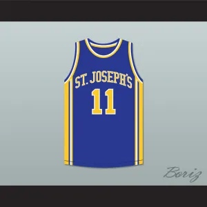 Saleh Wintambuh 11 St Joseph's Basketball Jersey The Air Up There
