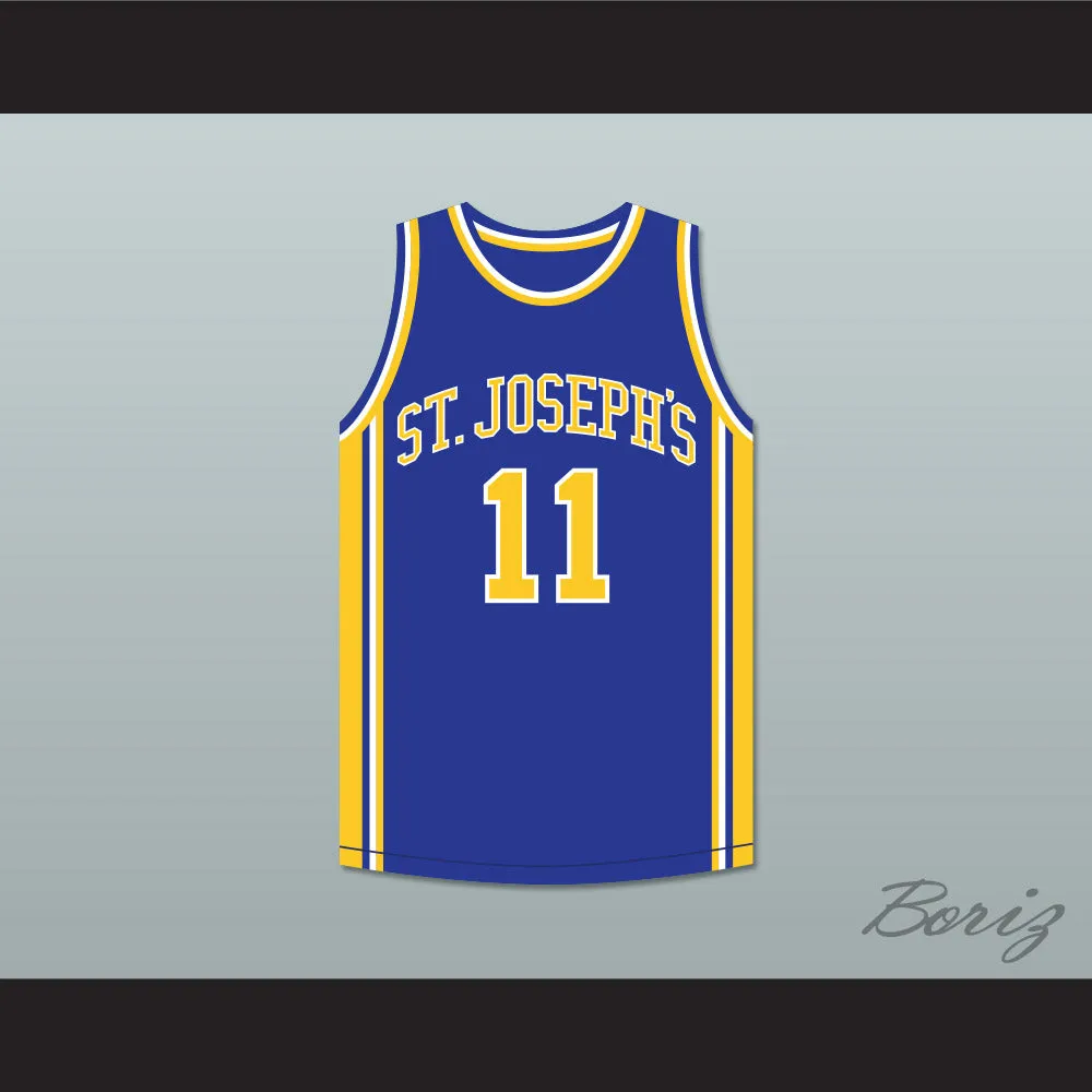 Saleh Wintambuh 11 St Joseph's Basketball Jersey The Air Up There