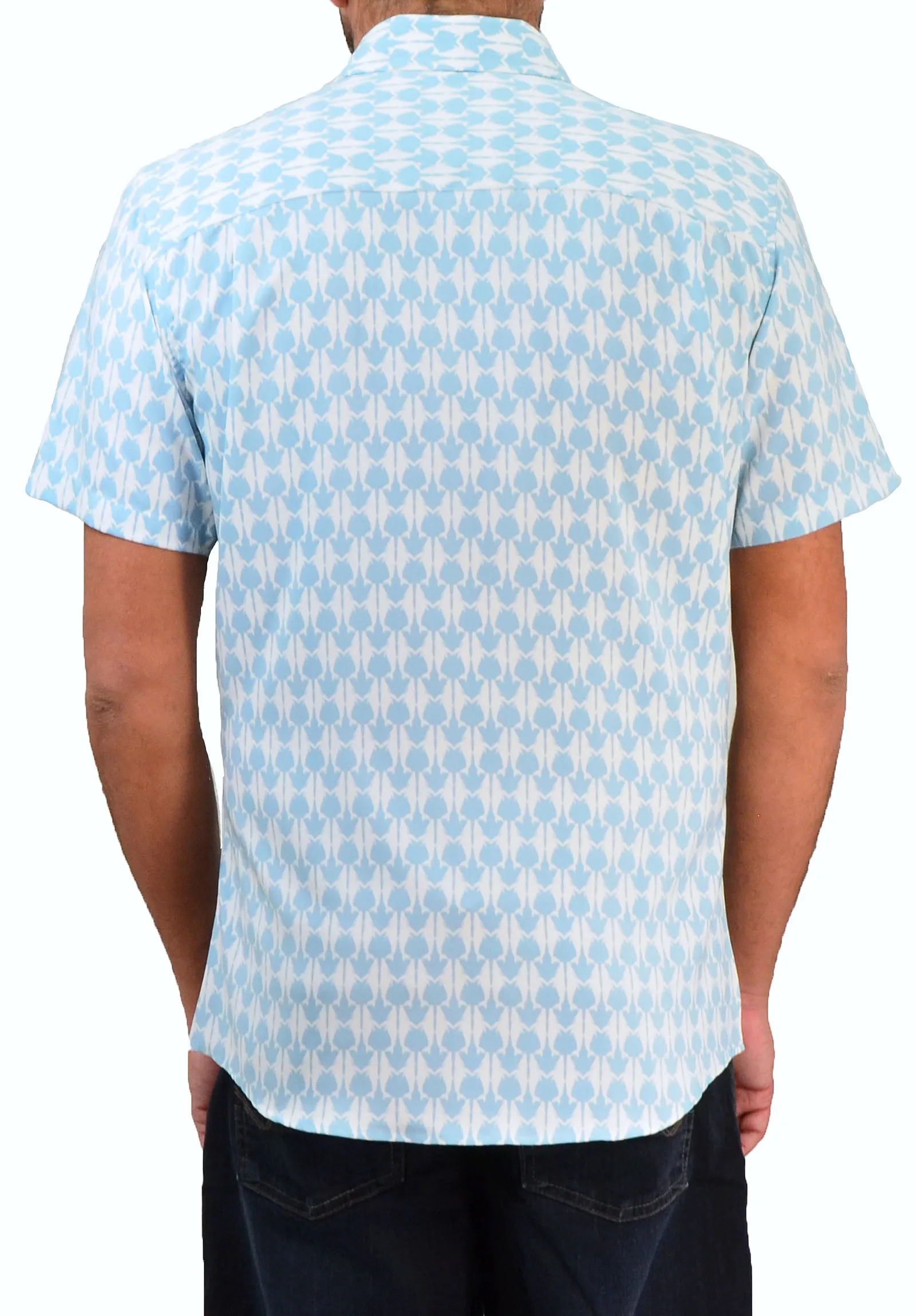 Save the Ocean Stingray Short Sleeve Casual Shirt