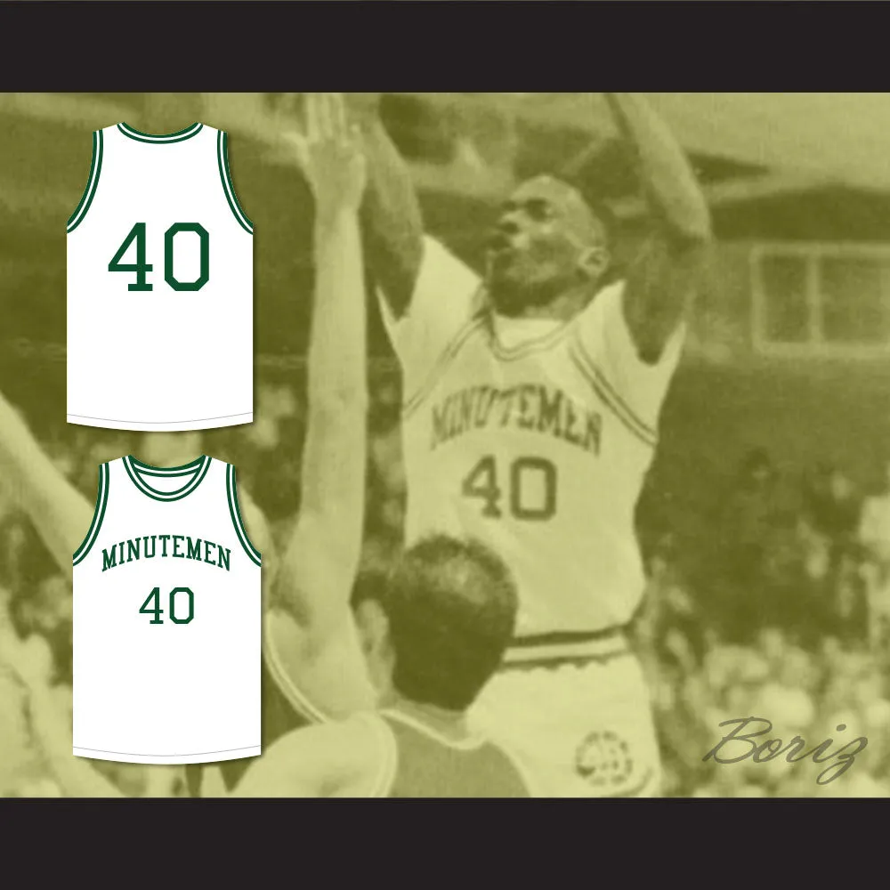 Shawn Kemp 40 Concord Minutemen High School Home Basketball Jersey