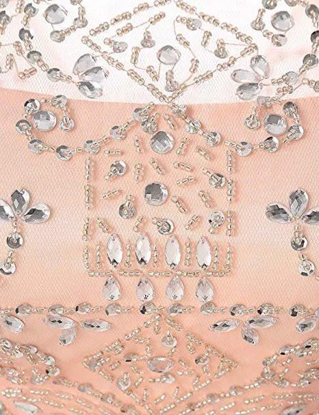Short Tulle Beading Homecoming Dress Prom Gowns Party Dresses PG076