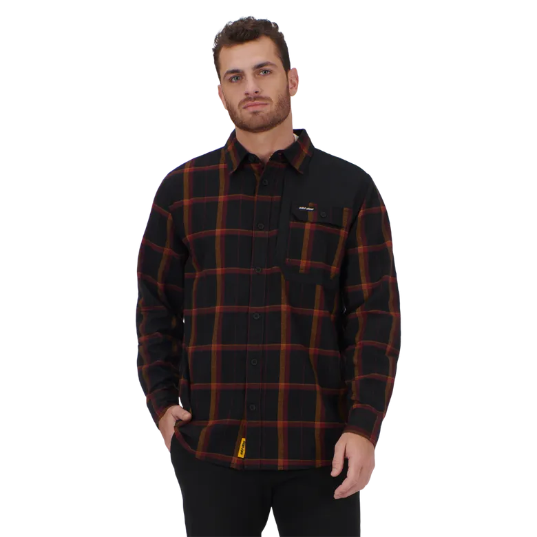 Ski-Doo Plaid Fannel Shirt - 2024