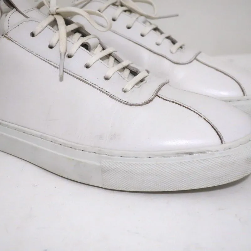 Sneakers by Grenson Low Top Sneakers White Leather Size 8