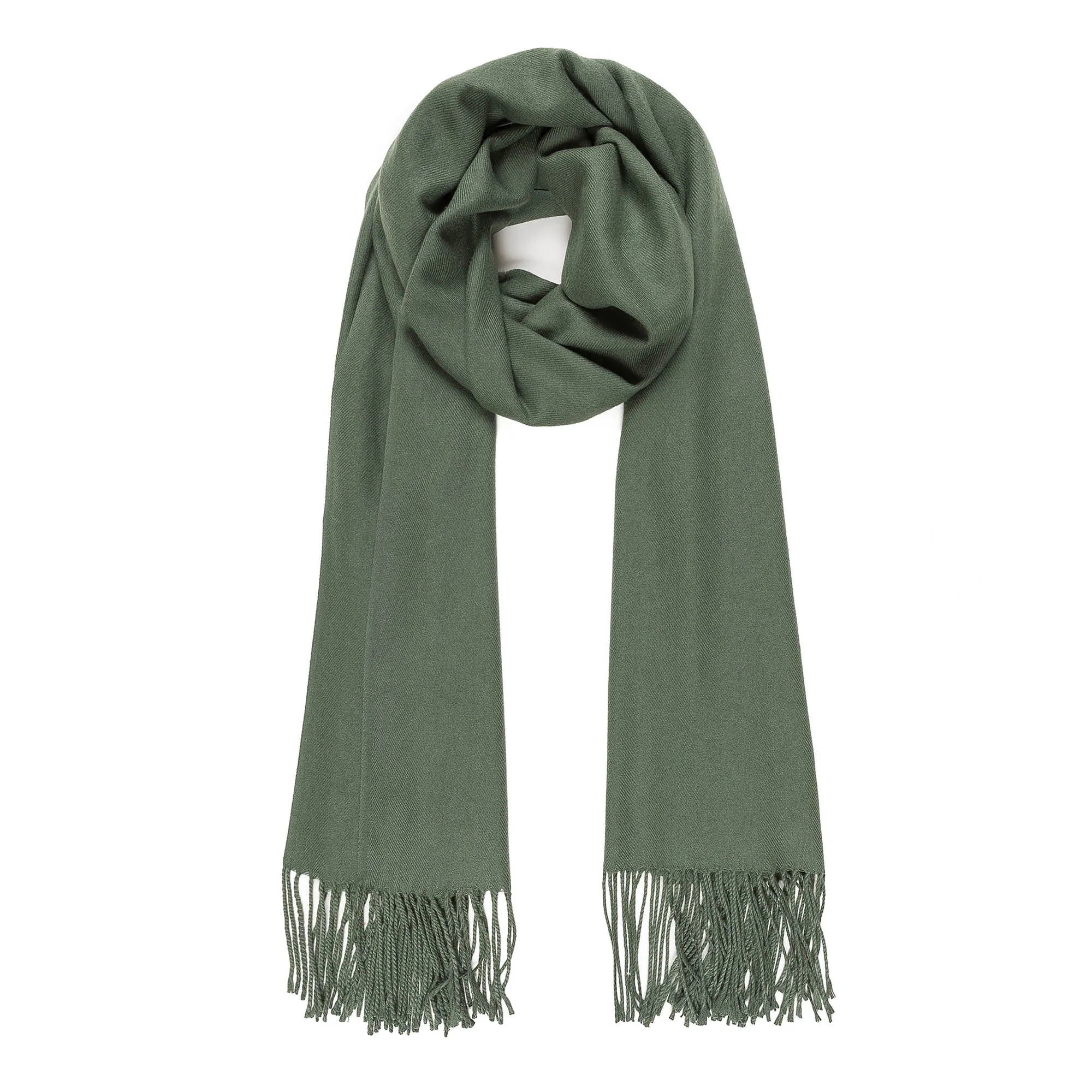 Solid Color Classic Scarf (Green)