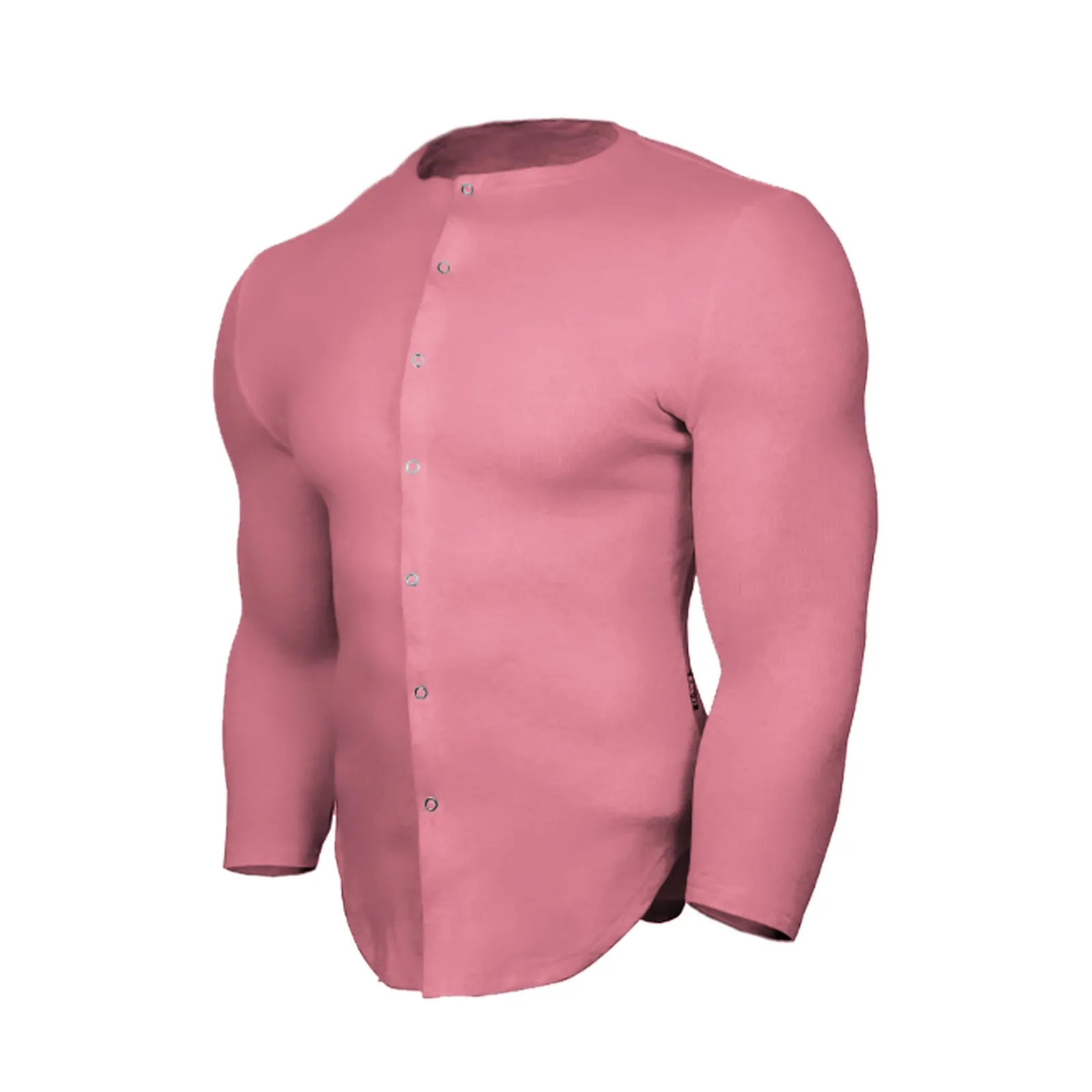 SOLID COLOR LONG SLEEVE SHIRT