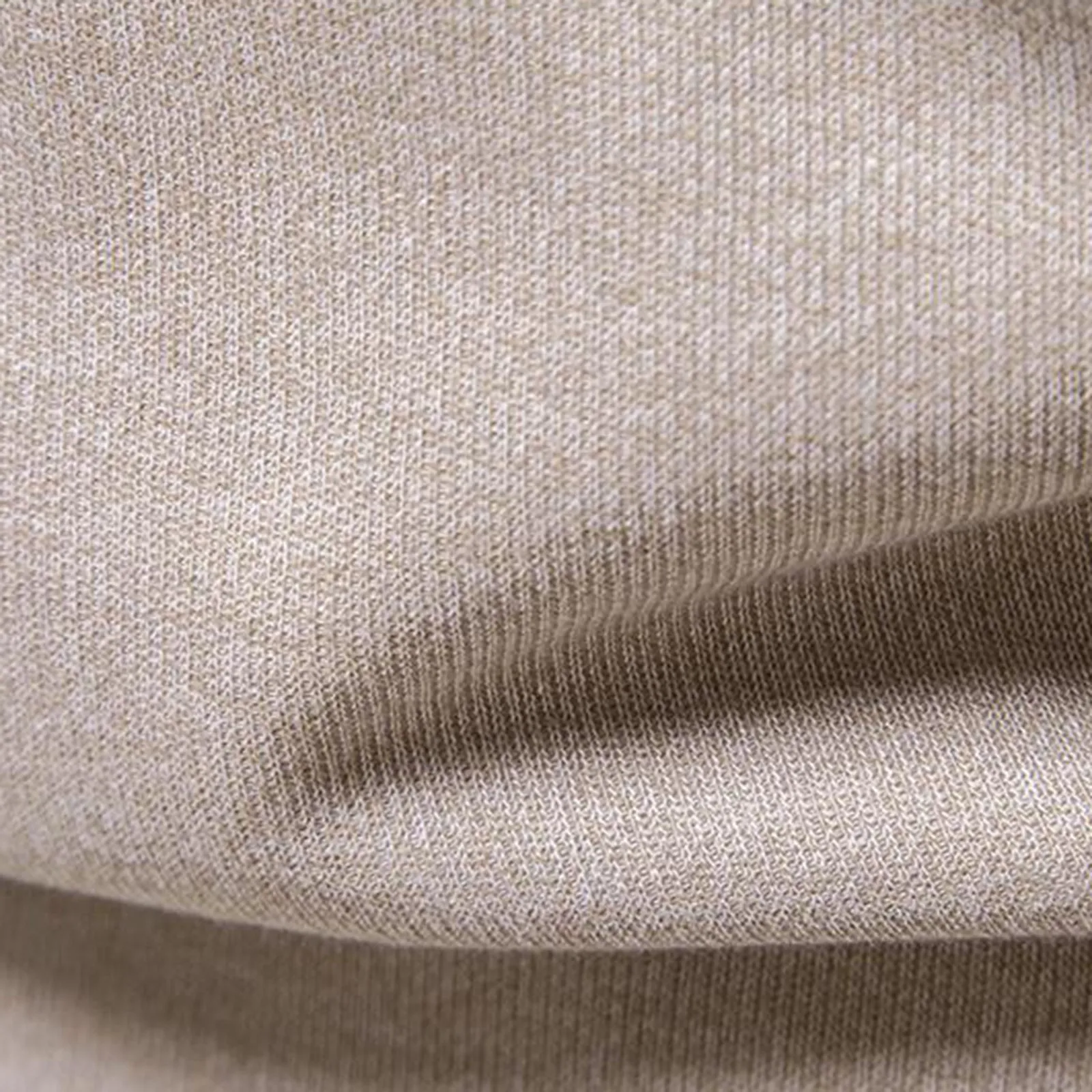 SOLID COLOR ROUND NECK KNITTED SWEATER