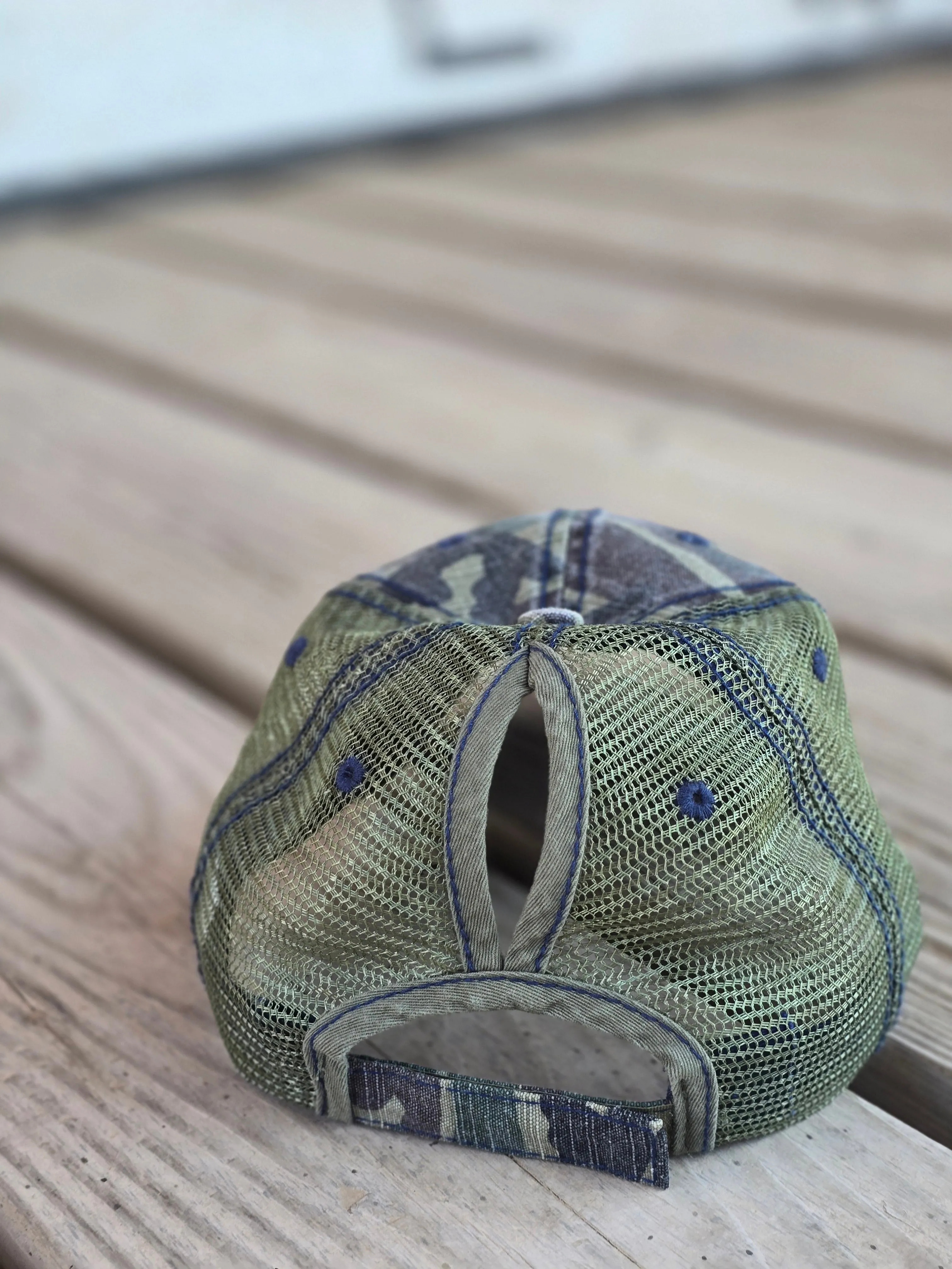 Some Broke Farmer Ponytail Hat