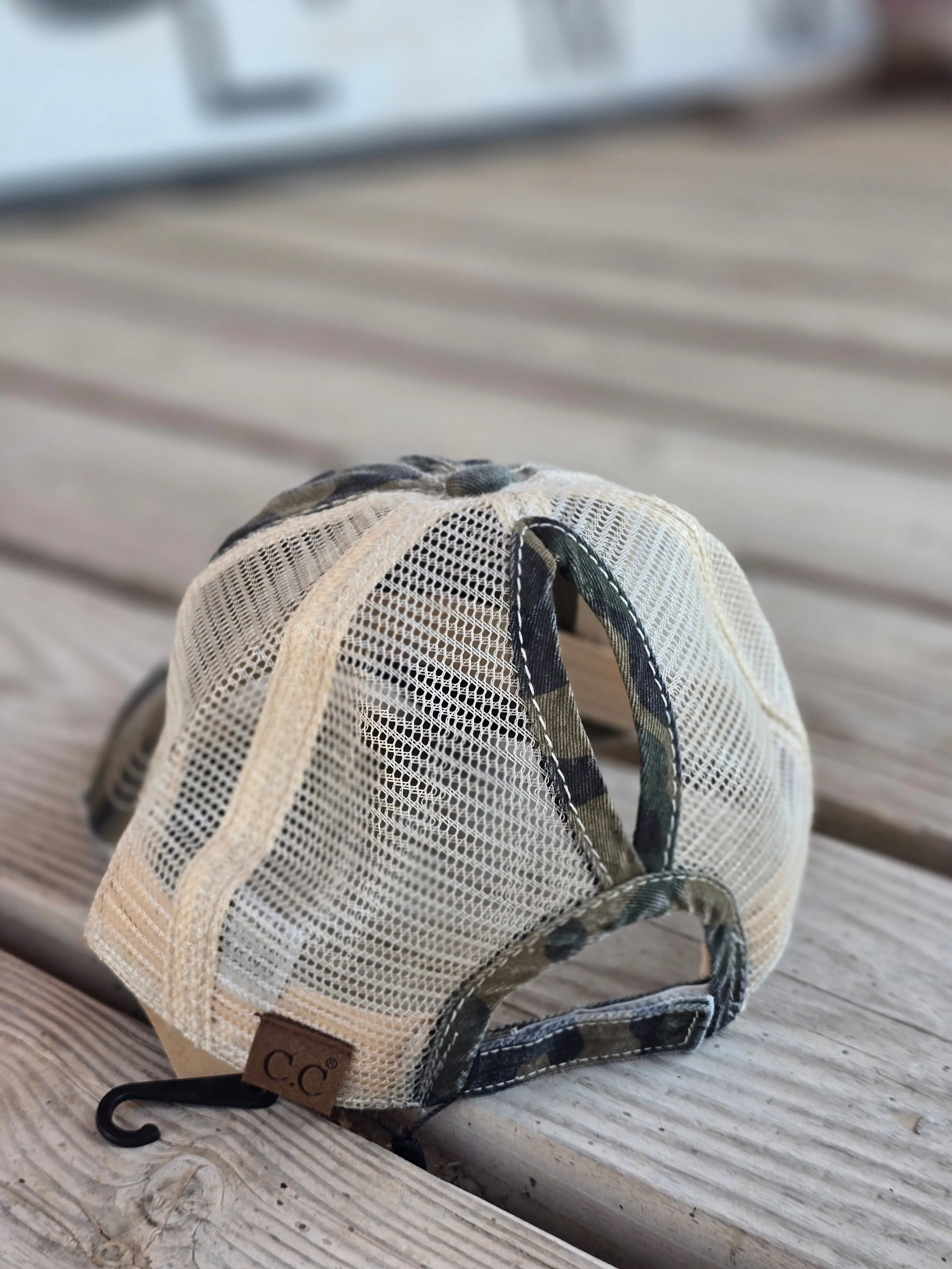 Some Broke Farmer Ponytail Hat