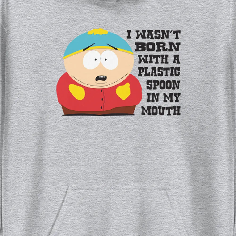 South Park Cartman Born with a Plastic Spoon Hooded Sweatshirt